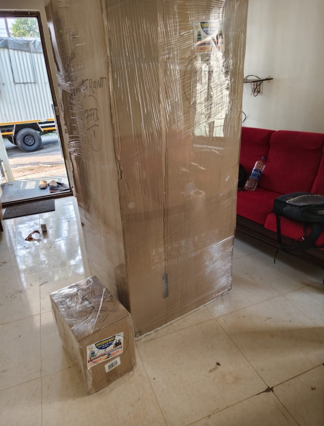Shekhawat Packers and Movers Belgaum - refrigerator and appliance carton box packed for house shifting