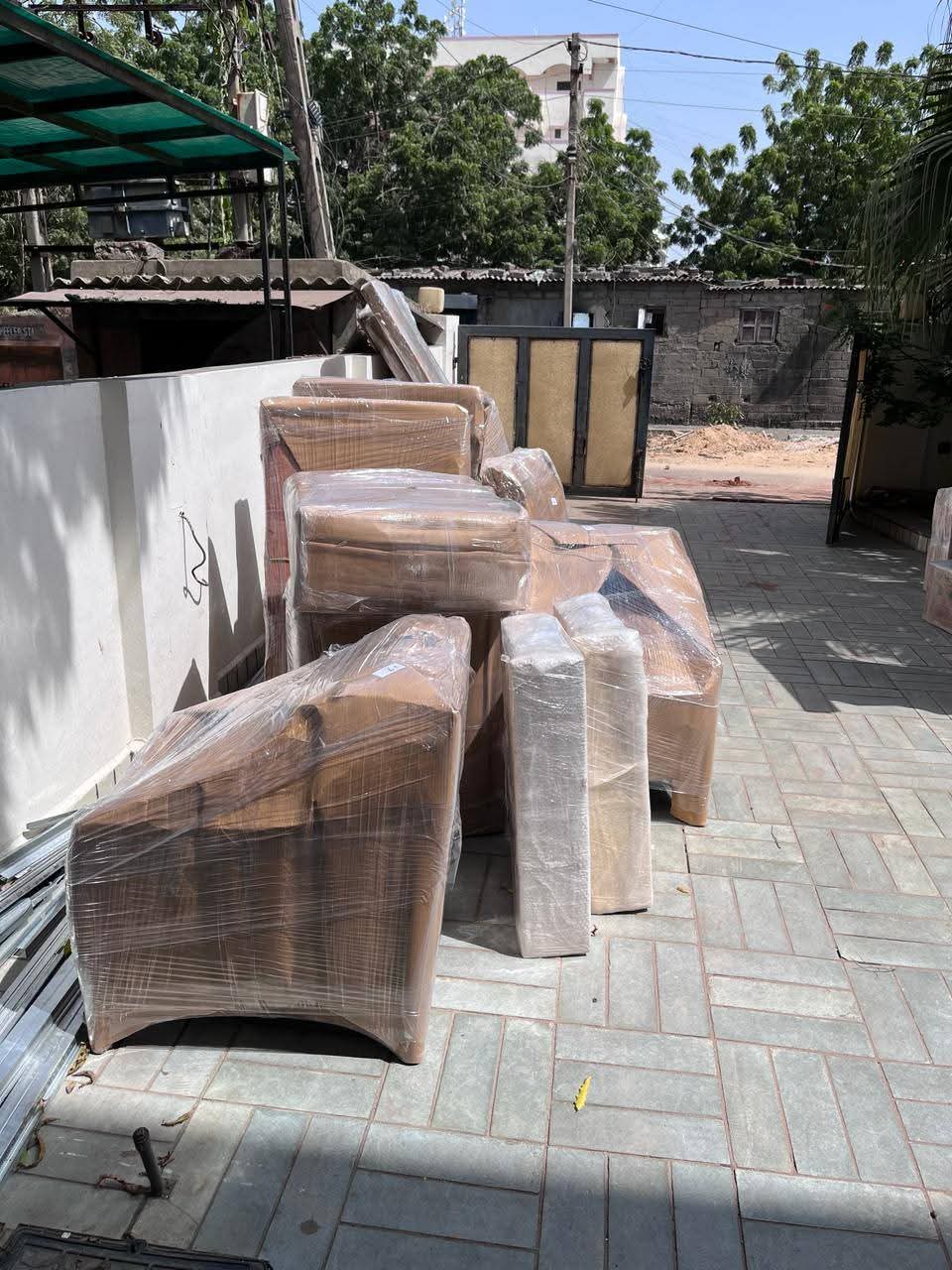 Shekhawat Packers and Movers Hospet - household goods packed and ready for transport